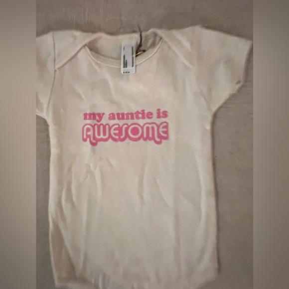 My Auntie is Awesome Baby Onesie - Picture 1 of 4